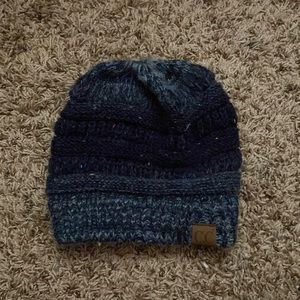 C.C ponytail beanie